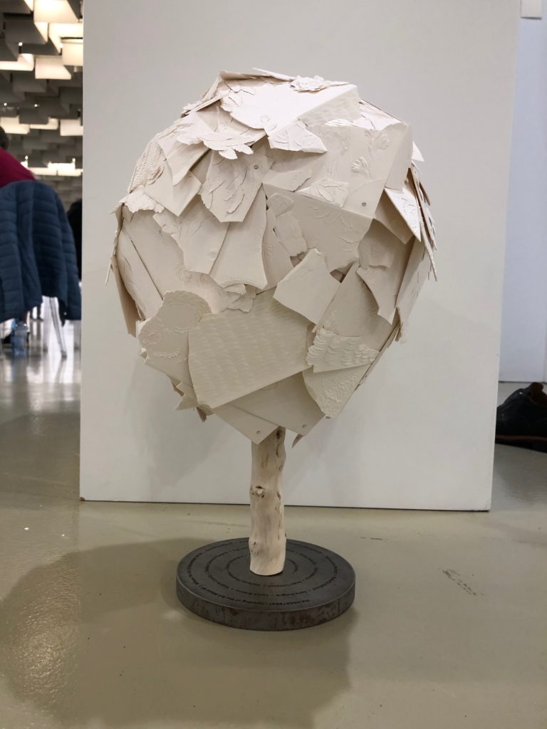 Domitilla Biondi - Florence Biennale 2019 - the heARTbeat sculpture #1