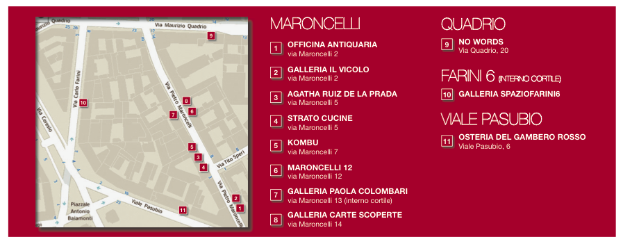 Japan my Love - map of Maroncelli District