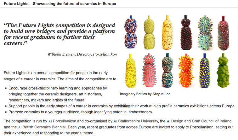 Future Lights of Ceramics