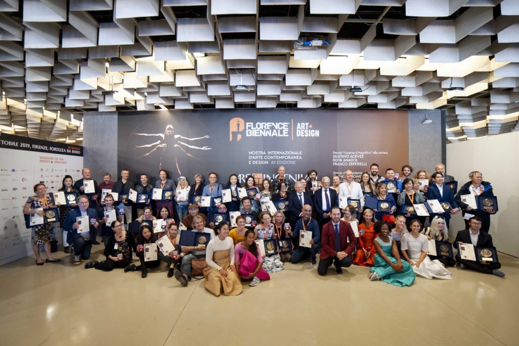 Domitilla Biondi - Florence Biennale 2019 - Lorenzo il Magnifico Awarded