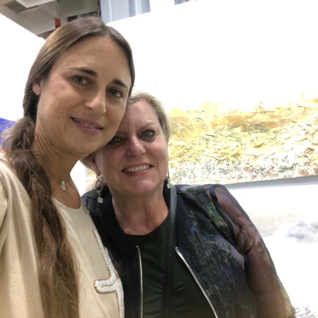 Domitilla Biondi - Florence Biennale 2019 - friend artist José Sintnicolaas