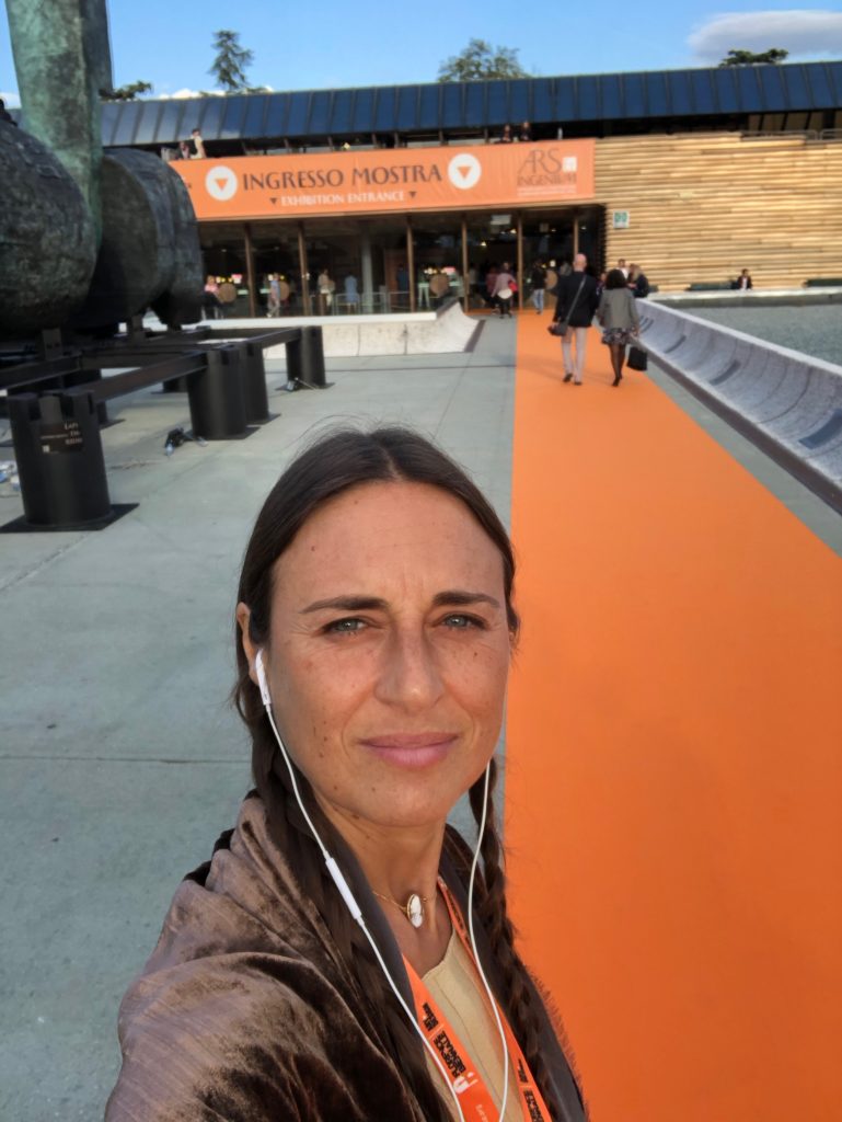 Domitilla Biondi - Florence Biennale 2019 - entrance