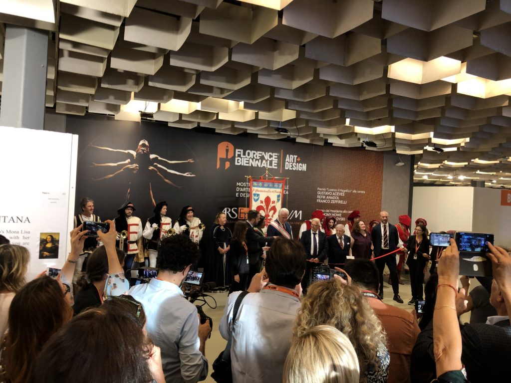 Domitilla Biondi - Florence Biennale 2019 - inauguration