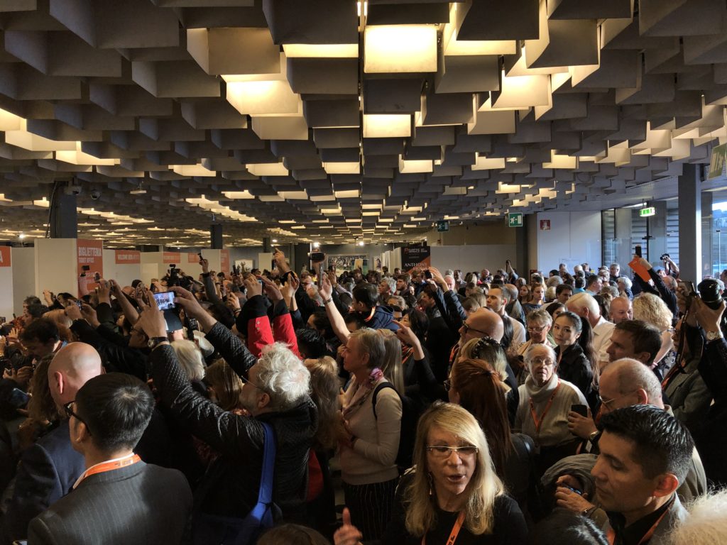 Domitilla Biondi - Florence Biennale 2019 - inauguration