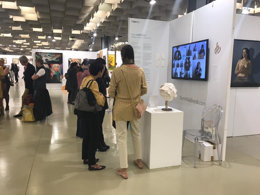 Domitilla Biondi - Florence Biennale 2019 - stand