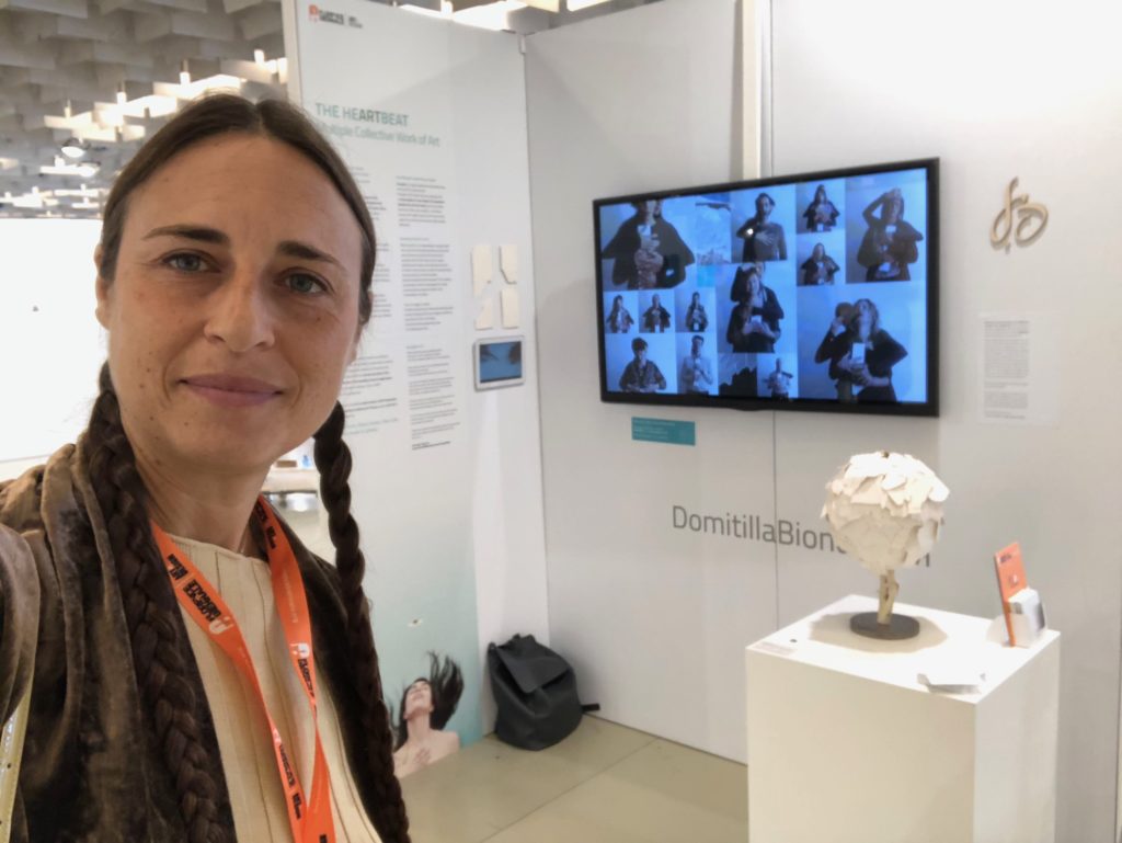 Domitilla Biondi - Florence Biennale 2019 - stand